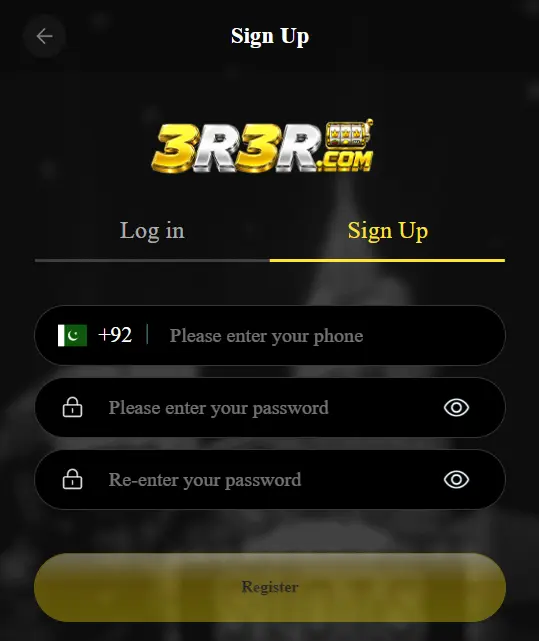 3R3R Game Login