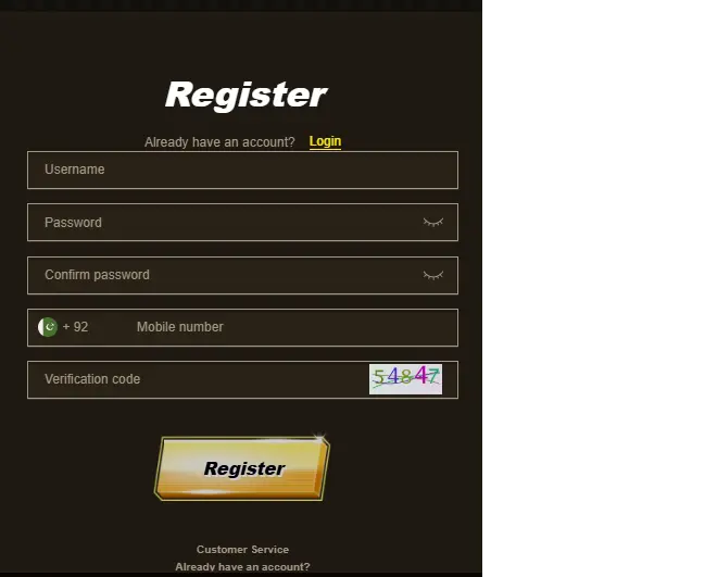 PK Raah Game Login