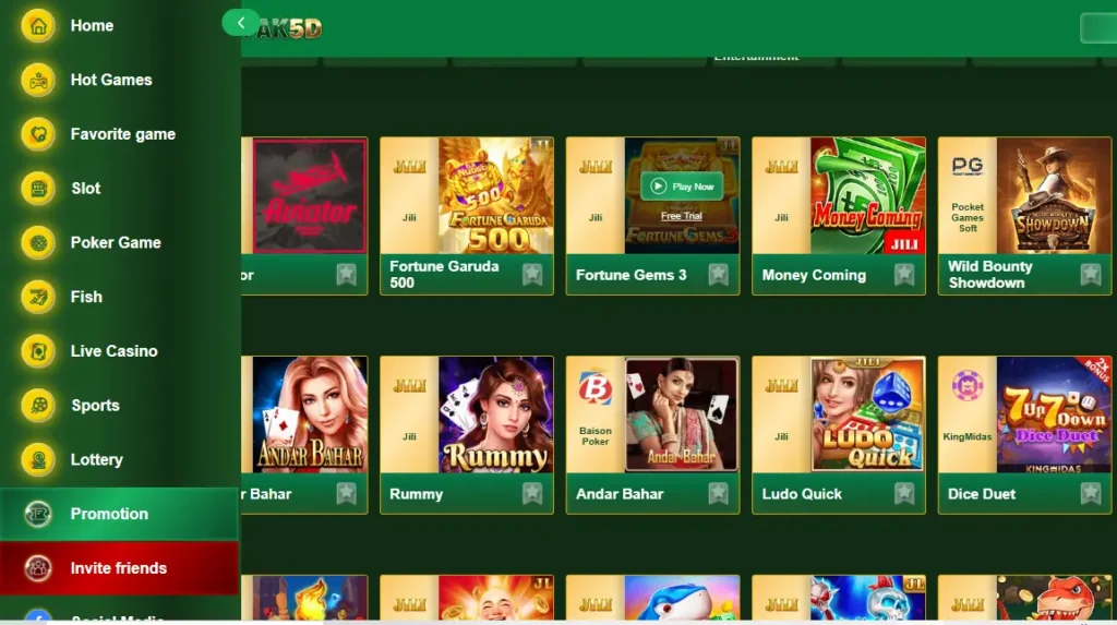 Pak 5D Game Download