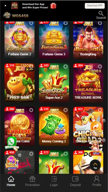 wgs456 game app